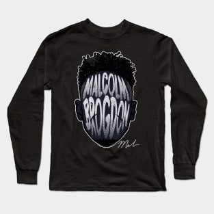 Malcolm Brogdon Player Silhouette Long Sleeve T-Shirt